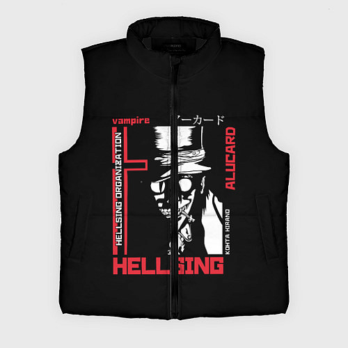 Мужской жилет Hellsing / 3D-Черный – фото 1
