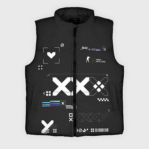 Мужской жилет Desert Eagle: Printstream Graphite / 3D-Черный – фото 1