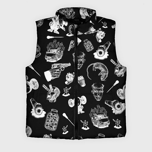Мужской жилет КРОВОСТОК ТАТУИРОВКИ / 3D-Черный – фото 1