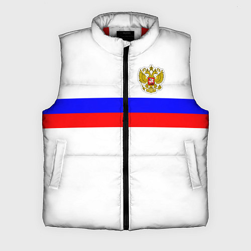 Мужской жилет СБОРНАЯ РОССИИ 2021 / 3D-Красный – фото 1