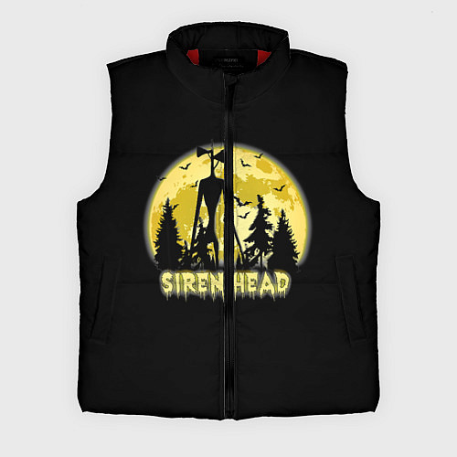 Мужской жилет Siren Head Yellow Moon / 3D-Красный – фото 1