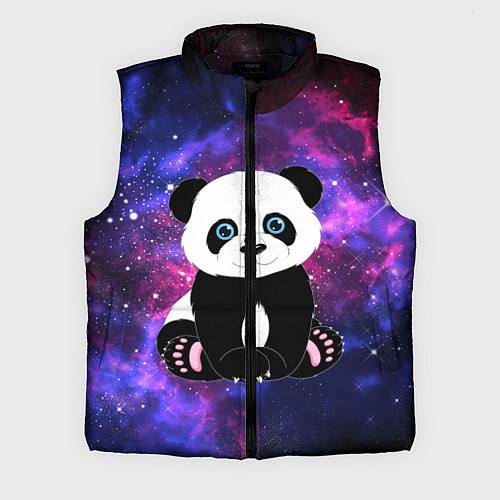 Мужской жилет Space Panda / 3D-Черный – фото 1