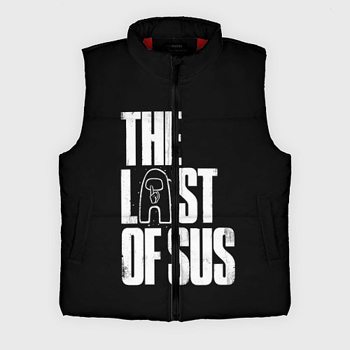 Мужской жилет Among Us The Last Of Us / 3D-Красный – фото 1