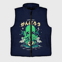Мужской жилет Cthulhu Good Luck, цвет: 3D-черный
