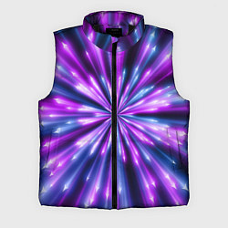 Мужской жилет Неоновые стрелы, цвет: 3D-черный