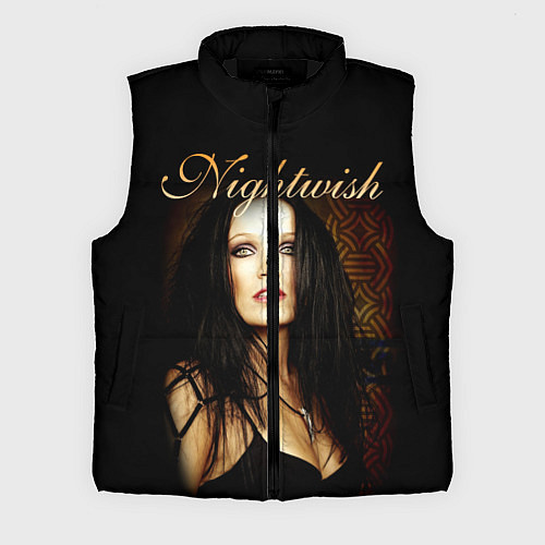 Мужской жилет Nightwish / 3D-Черный – фото 1