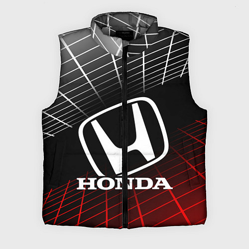 Мужской жилет HONDA ХОНДА СЕТКА / 3D-Светло-серый – фото 1