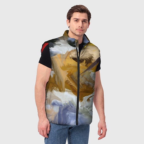 Мужской жилет FET / 3D-Красный – фото 3