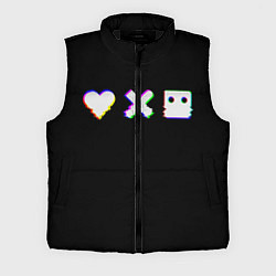 Мужской жилет Love Death and Robots Glitch, цвет: 3D-черный