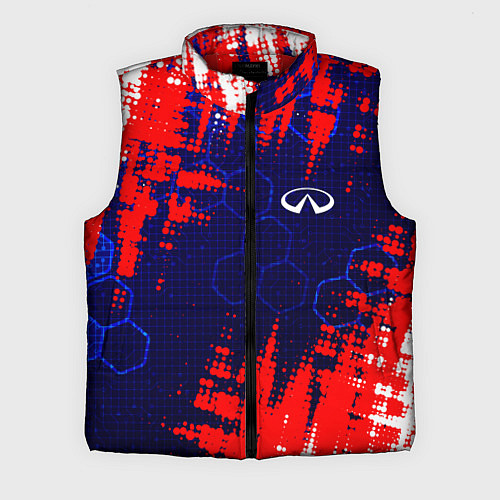 Мужской жилет INFINITI - HI TECH ТЕХНОЛОГИИ / 3D-Красный – фото 1