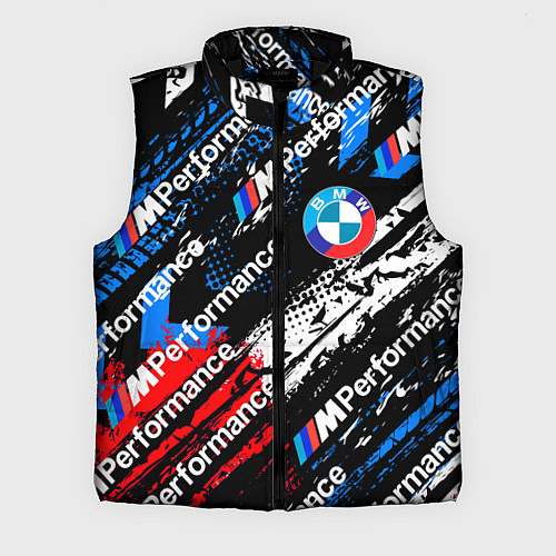 Мужской жилет BMW M PERFORMANCE БМВ ГРАНЖ / 3D-Черный – фото 1