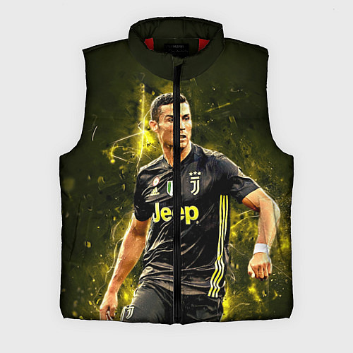Мужской жилет Cristiano Ronaldo Juventus / 3D-Красный – фото 1