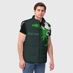 Мужской жилет Star ball, цвет: 3D-светло-серый — фото 2