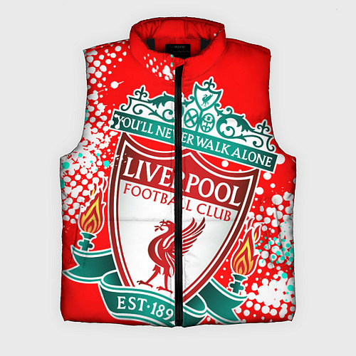 Мужской жилет LIVERPOOL ЛИВЕРПУЛЬ / 3D-Черный – фото 1