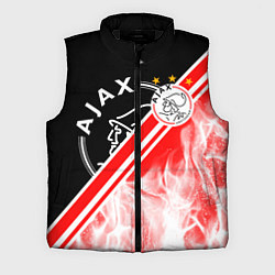 Мужской жилет FC AJAX AMSTERDAM ФК АЯКС, цвет: 3D-черный