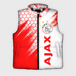 Мужской жилет FC AJAX AMSTERDAM ФК АЯКС, цвет: 3D-черный