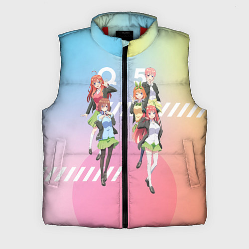 Мужской жилет Пять невест / 3D-Красный – фото 1