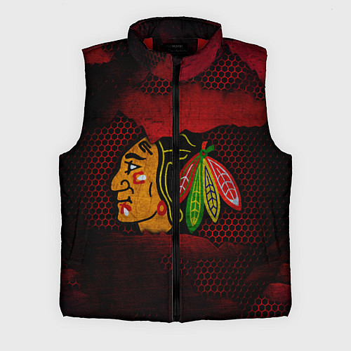 Мужской жилет CHICAGO NHL / 3D-Красный – фото 1