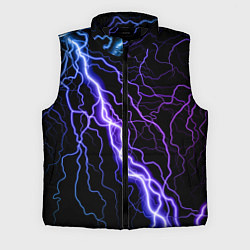 Мужской жилет НЕОНОВАЯ МОЛНИЯ ГРОЗА