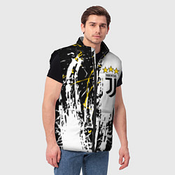 Мужской жилет JUVENTUS ЮВЕНТУС ГРАНЖ, цвет: 3D-черный — фото 2