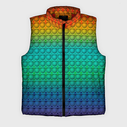 Мужской жилет POP IT СИМПЛ ДИМПЛ / 3D-Красный – фото 1