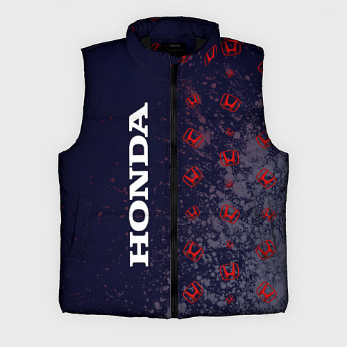 Мужской жилет Хонда - Взрыв Паттерн / 3D-Черный – фото 1
