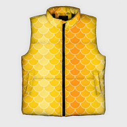 Мужской жилет Желтая чешуя