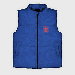 Мужской жилет Выездная форма Сборной Англии, цвет: 3D-черный