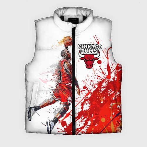 Мужской жилет CHICAGO BULLS 9 / 3D-Черный – фото 1