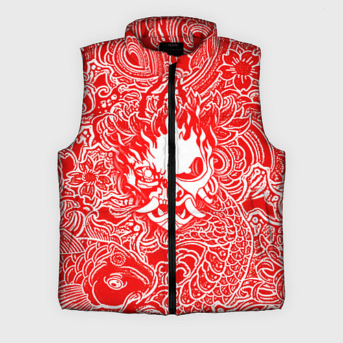 Мужской жилет Samurai / 3D-Красный – фото 1