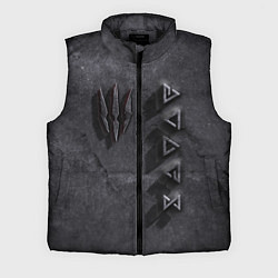 Мужской жилет THE WITCHER КАМЕНЬ, цвет: 3D-черный