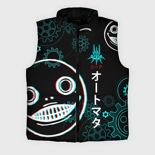Мужской жилет Nier: Automata / 3D-Черный – фото 1