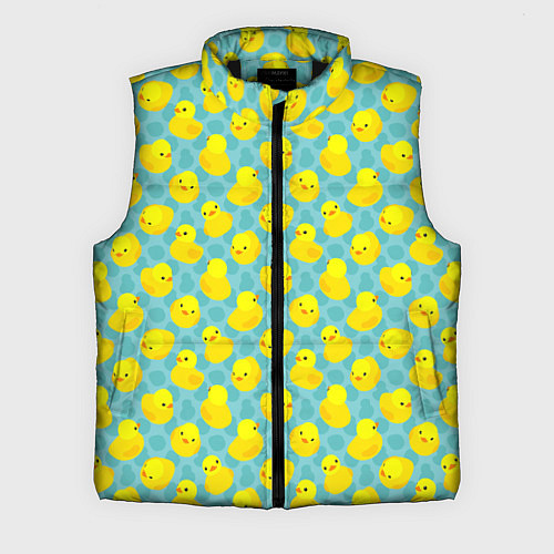 Мужской жилет Уточка / 3D-Черный – фото 1