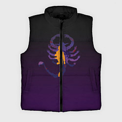Мужской жилет Drive - Retrowave, цвет: 3D-черный