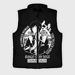 Мужской жилет Осаму Дазай Бродячие псы, цвет: 3D-черный