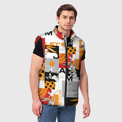 Мужской жилет Lets Jam, цвет: 3D-красный — фото 2