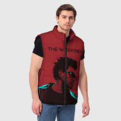 Мужской жилет The weeknd, цвет: 3D-черный — фото 2