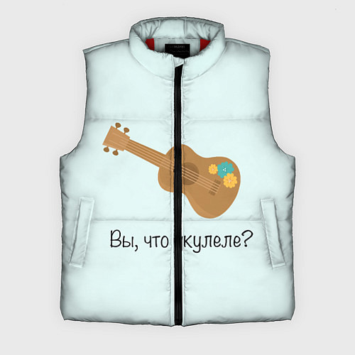 Мужской жилет Укулеле / 3D-Красный – фото 1
