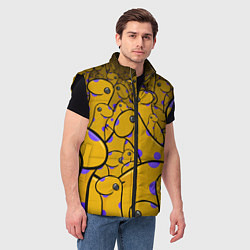 Мужской жилет Nessy, цвет: 3D-черный — фото 2