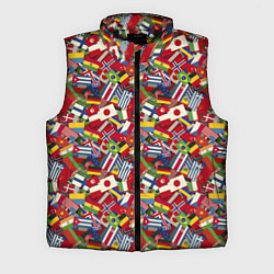 Мужской жилет Страны Мира, цвет: 3D-черный