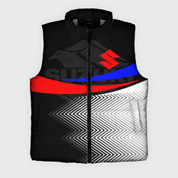 Мужской жилет SUZUKI СУЗУКИ RACING, цвет: 3D-светло-серый