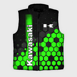 Мужской жилет KAWASAKI КАВАСАКИ, цвет: 3D-черный