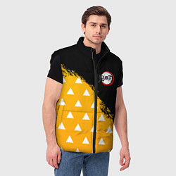 Мужской жилет КОСТЮМ ЗЕНИЦУ ZENITSU KNY, цвет: 3D-черный — фото 2