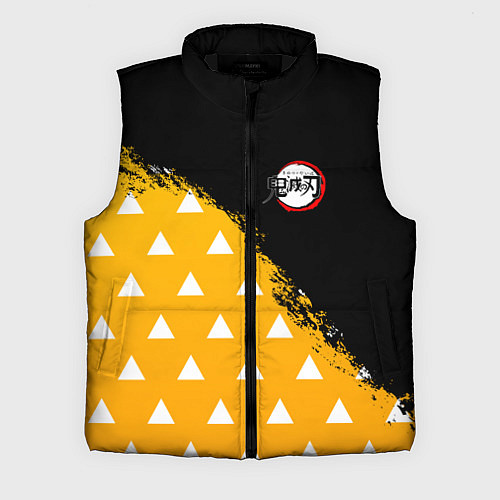 Мужской жилет КОСТЮМ ЗЕНИЦУ ZENITSU KNY / 3D-Черный – фото 1