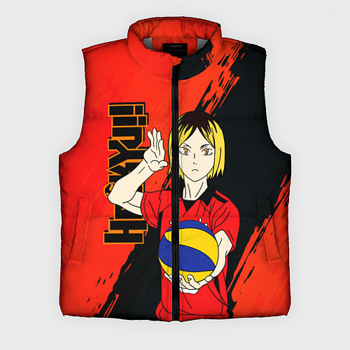Мужской жилет Кенма Козуме, Haikyuu / 3D-Светло-серый – фото 1