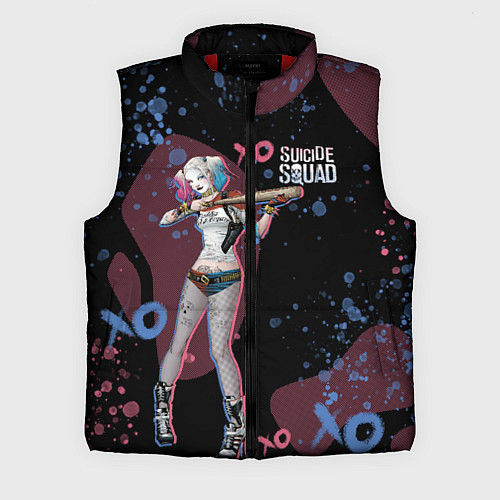 Мужской жилет Art Harley Quinn SS 2016 / 3D-Красный – фото 1