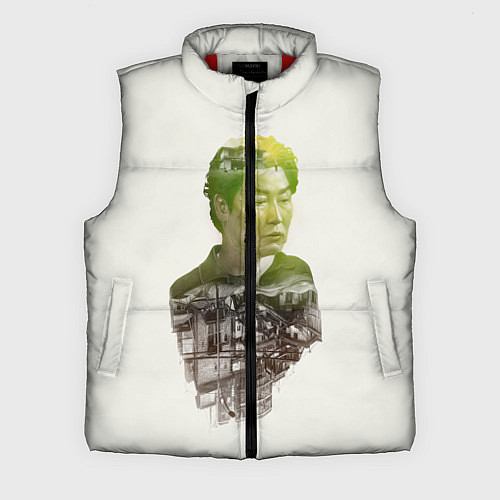 Мужской жилет Паразиты Фильм Parasite / 3D-Красный – фото 1