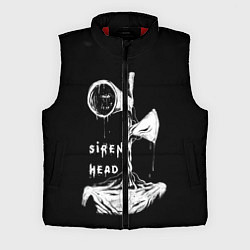 Мужской жилет Сиреноголовый ЧБ Siren Head