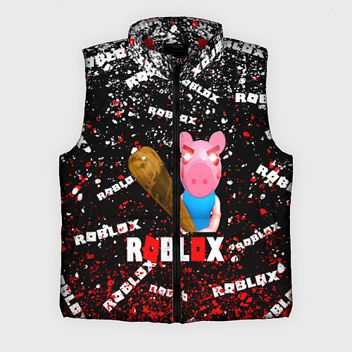 Мужской жилет Roblox piggyСвинка Пигги / 3D-Красный – фото 1