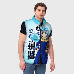 Мужской жилет Римуру Темпест, TenSura, цвет: 3D-черный — фото 2